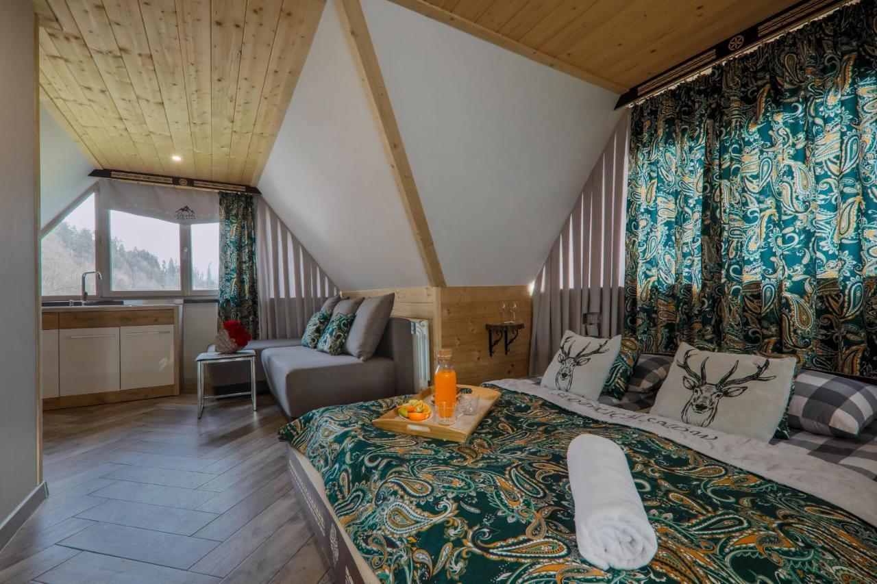 Goralska Villa Apartamenty Z Jacuzzi & Home Spa & Zakopane Poronin Exterior foto